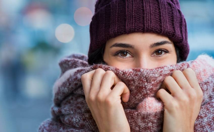 Proteggere la pelle dal freddo