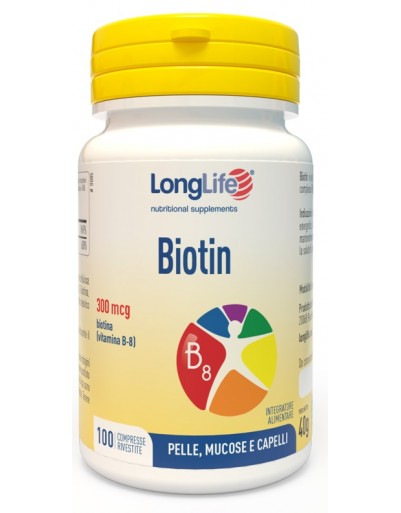 LONGLIFE BIOTIN 100CPR