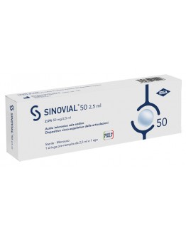 SINOVIAL 50 SIR 2% 2,5ML