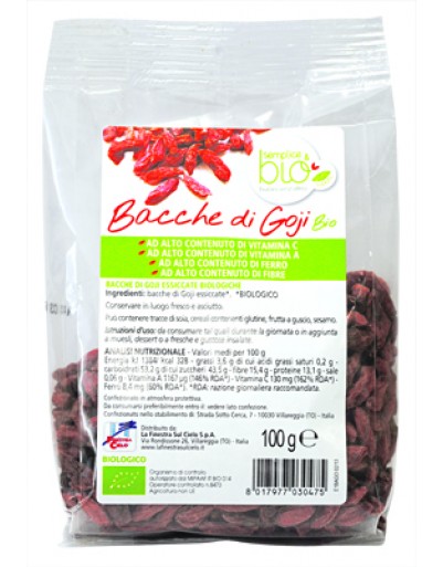 GOJI BACCHE BIO SEMPL&BIO