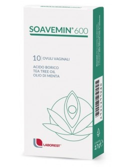 SOAVEMIN 600 10OV VAGINALI