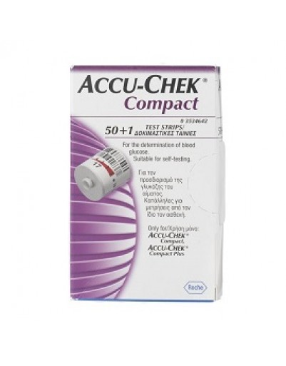 ACCU-CHEK COMPACT 50+1STR ACCU-CHEK COMPACT 50+1STR