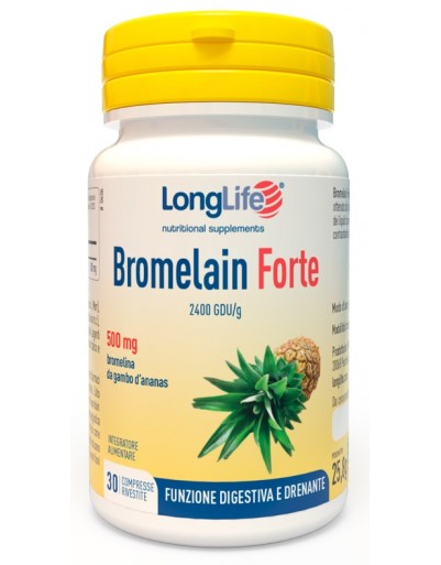 LONGLIFE BROMELAIN FORTE 30CPR