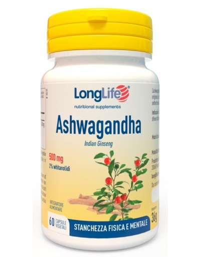 LONGLIFE ASHWAGANDHA 60CPS