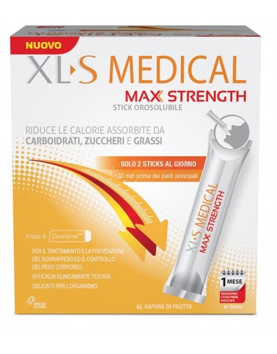 XLS MEDICAL MAX STRENGTH 60STI