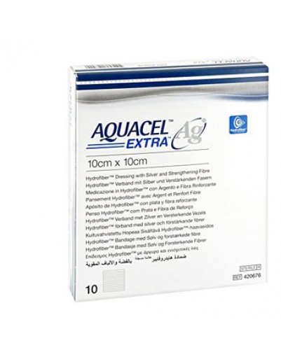 AQUACEL AG EXTRA DRS10X10CM 10 AQUACEL AG EXTRA DRS10X10CM 10