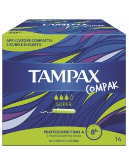 TAMPAX COMPAK SUPER 16PZ