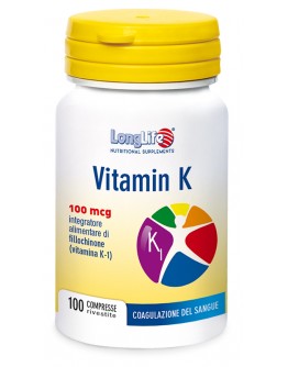 LONGLIFE VITAMIN K 100CPR