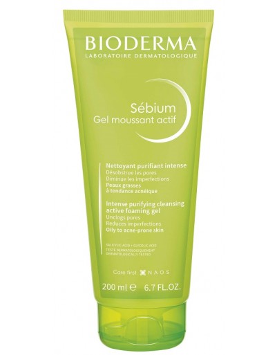 SEBIUM GEL MOUSSANT ACTIF200ML