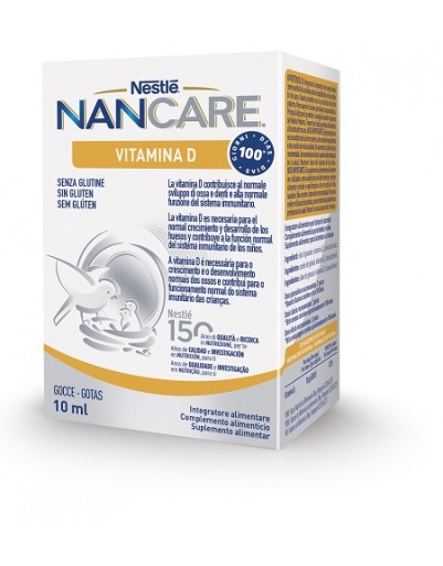 NANCARE VITAMINA D GOCCE 10ML