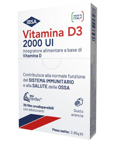 VITAMINA D3 IBSA 2000UI 30FILM