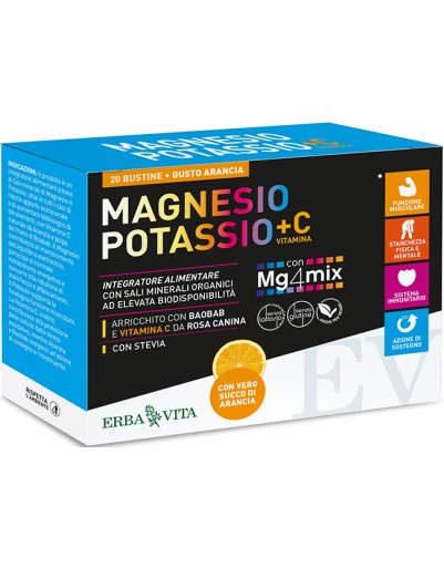 MAGNESIO POTASSIO +C VIT ARA