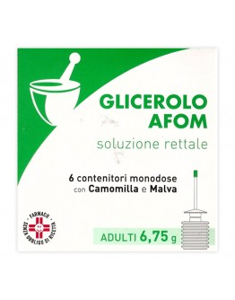 GLICEROLO AFOM*AD 6CONT 6,75G